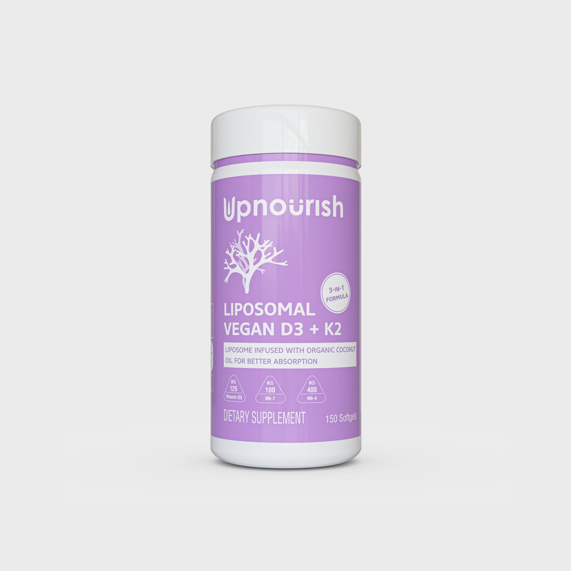 LIPOSOMAL Vegan Vitamin D3 K2 - Renee Lane Company