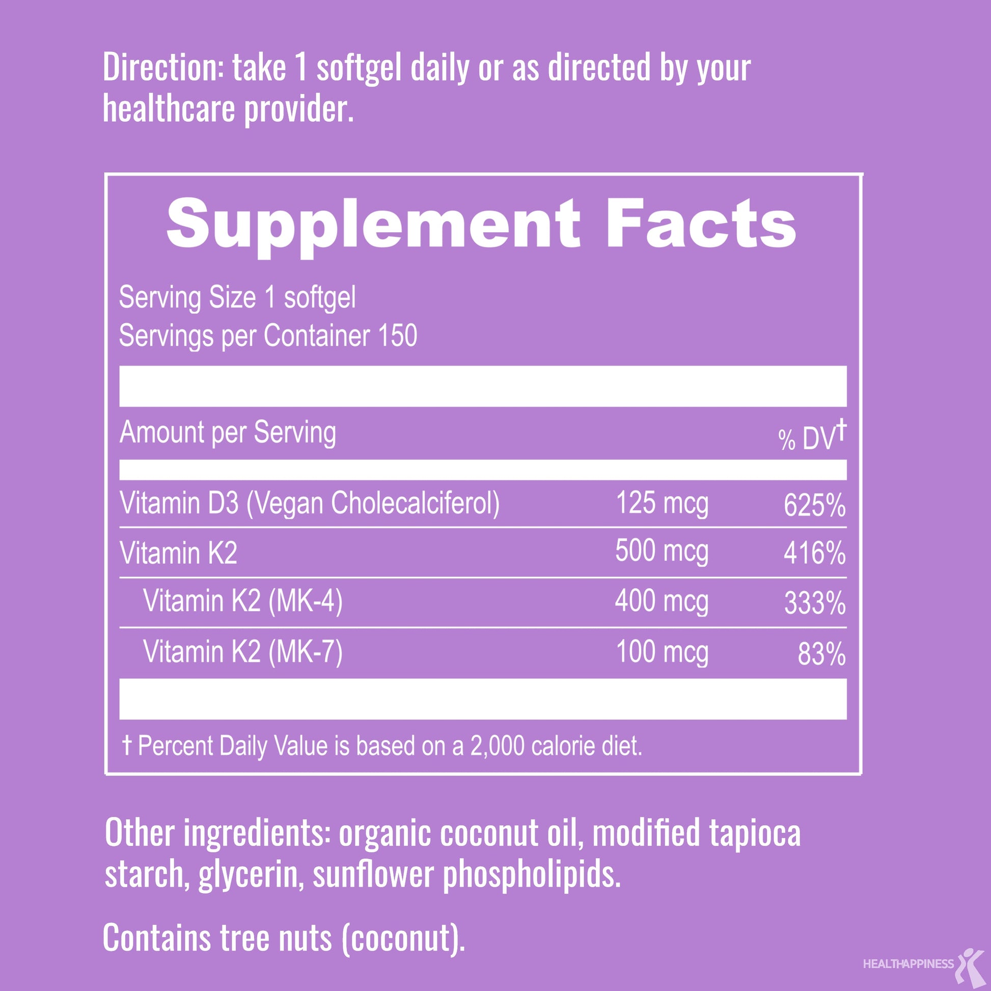 LIPOSOMAL Vegan Vitamin D3 K2 - Renee Lane Company