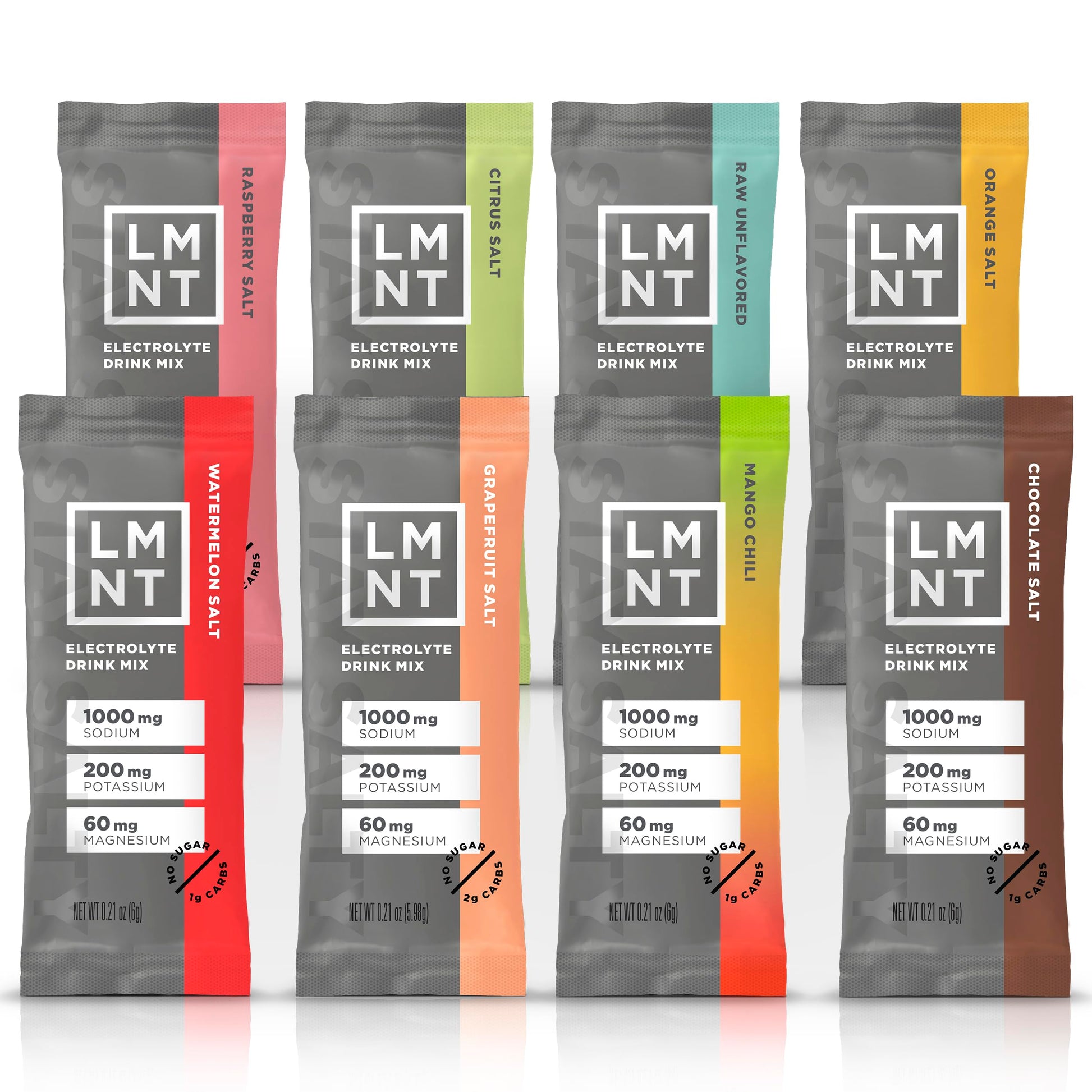 LMNT Keto Electrolyte Powder Packets | Paleo Hydration Drink Mix | No Sugar No Artificial Ingredients | Sample Pack| 8 Stick Packs - Renee Lane Company