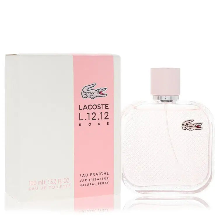 Lacoste L.12.12 Rose Eau Fraiche By Lacoste Perfume for Women - Renee Lane Company