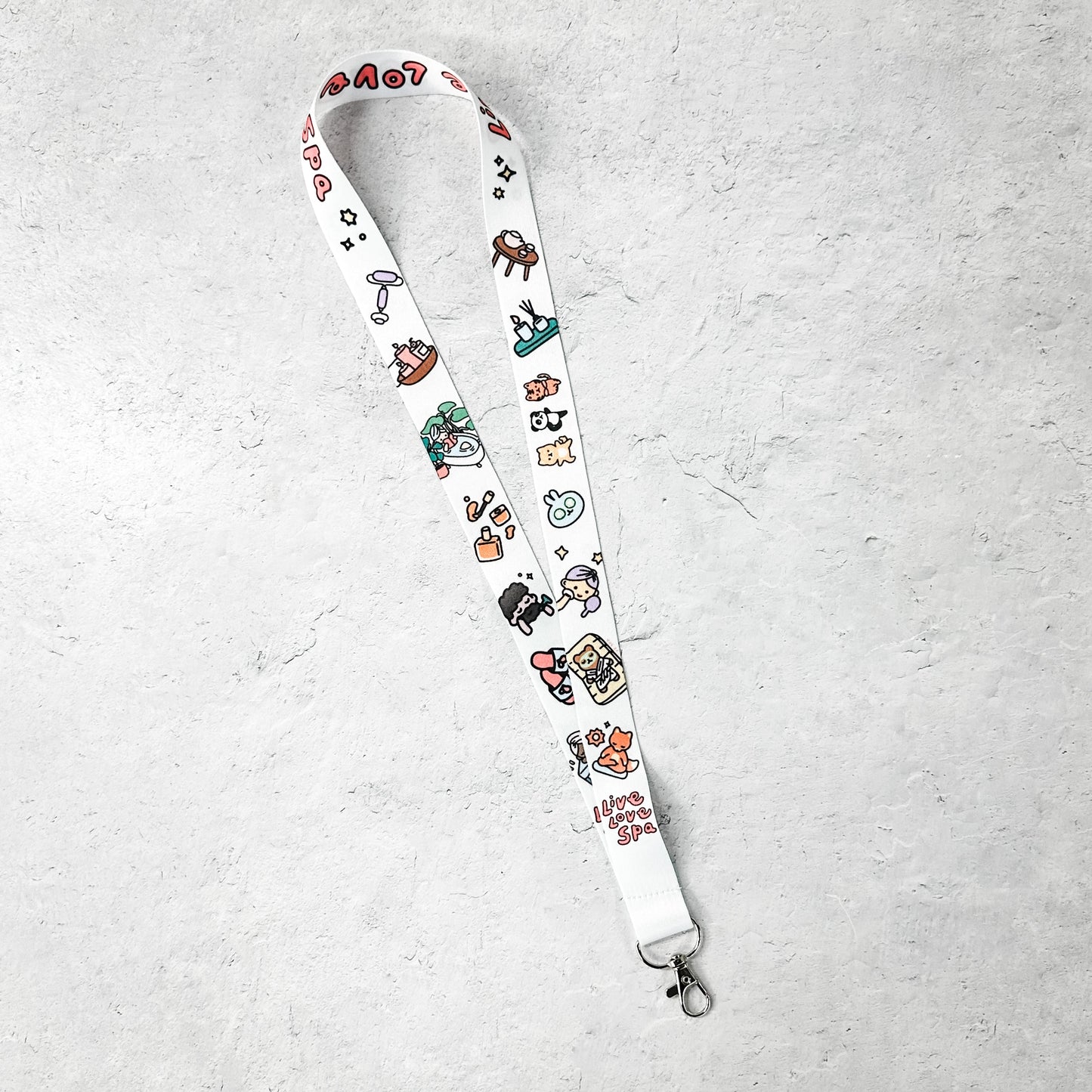 Lanyard - Fab Spa Life Characters | Lucky Owl - Renee Lane Company