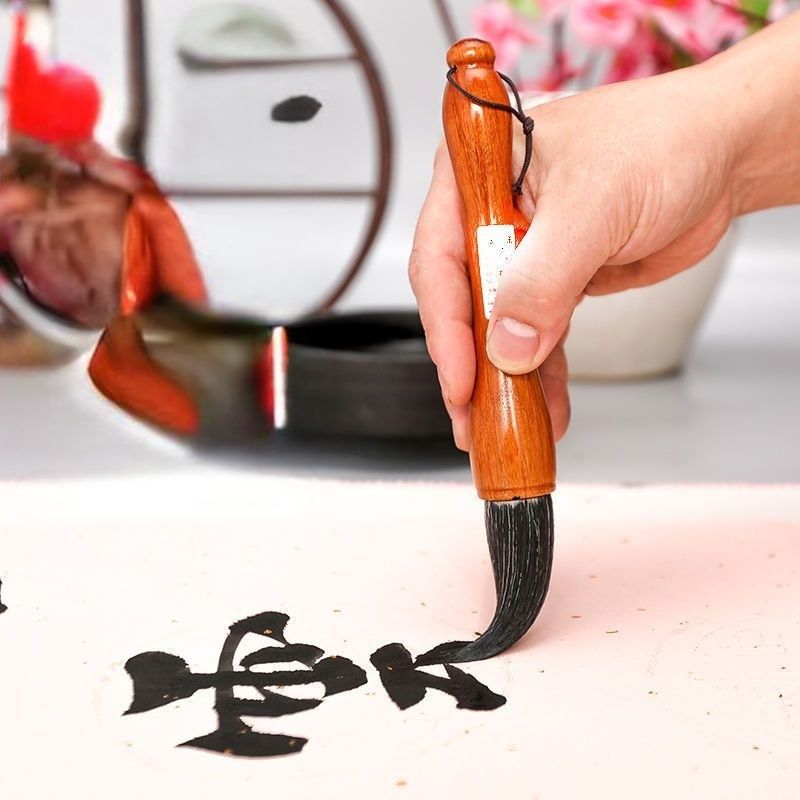 Large Brush, Traditional Chinese Brush Pen For Calligraphy Practicing & Spring Festival Couplets Writing, School & Office Supplies - Renee Lane Company