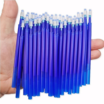 Large Capacity Ink,Erasable Pen 0.5mm Push Automatic Gel Pen Washable Handle Magic Erasable Refills Rods Longer Writing School - Renee Lane Company