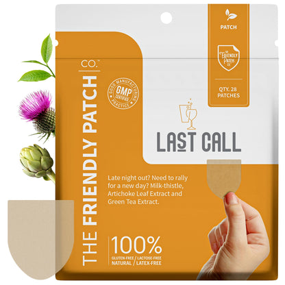 Last Call: High-Potency DHM & Milk Thistle Recovery Patches 28-Day - 28 Pack - Renee Lane Company