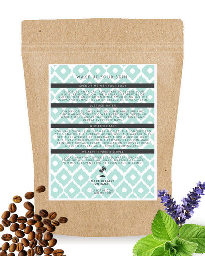 Lavender Mint Coffee Scrub | 200g