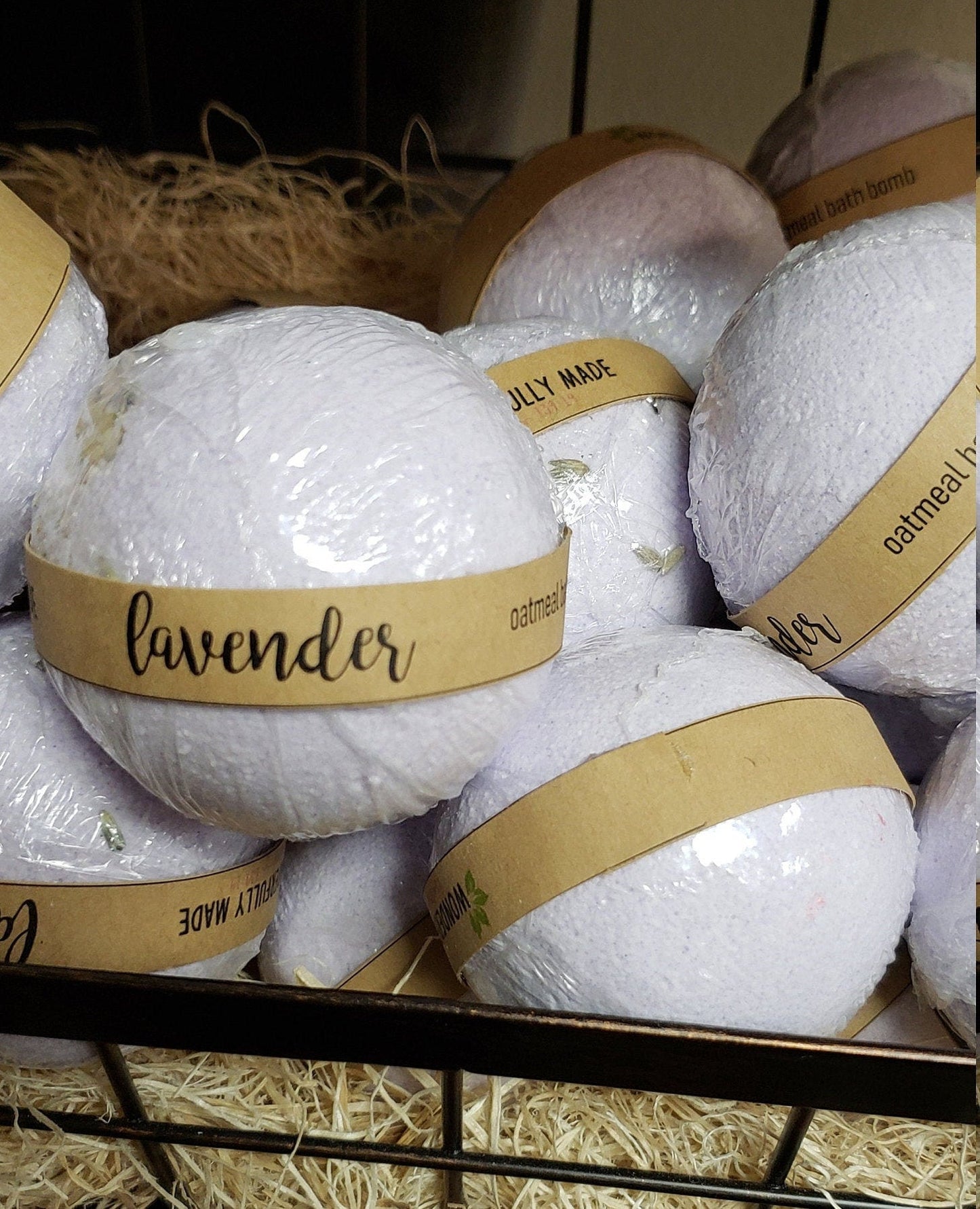 Lavender Bath Bomb | Calming | Organic - Renee Lane Company