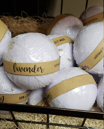 Lavender Bath Bomb | Calming | Organic - Renee Lane Company