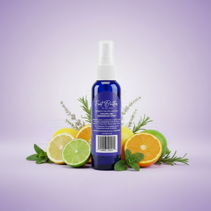 Lavender Cooling & Deodorizing Foot Spray – 2 oz Freshness & Odor Control - Renee Lane Company