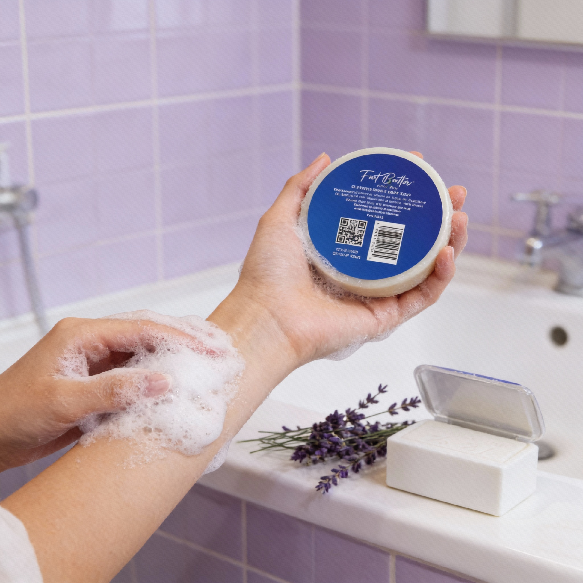 Lavender Glycerin Bath & Body Soap – Hydrating, Gentle, Moisturizing Cleanser - Renee Lane Company