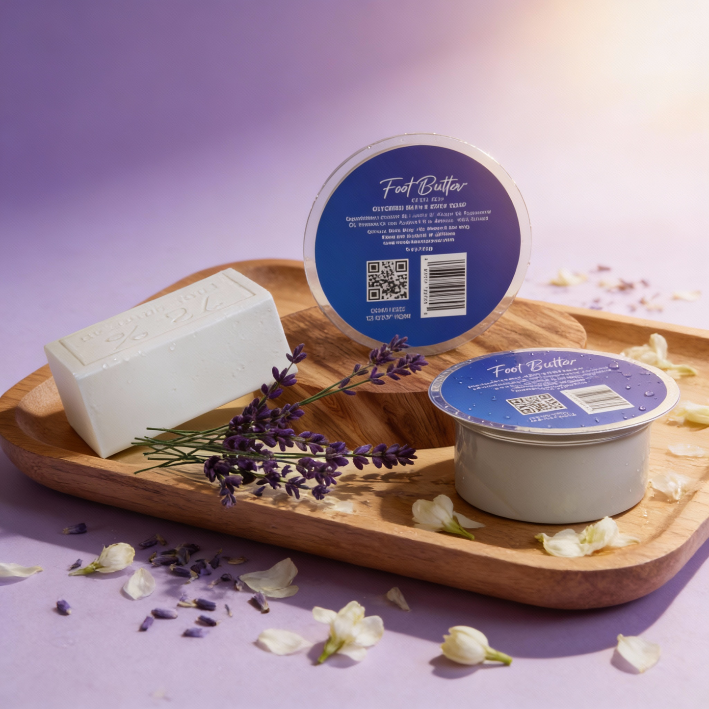 Lavender Glycerin Bath & Body Soap – Hydrating, Gentle, Moisturizing Cleanser - Renee Lane Company