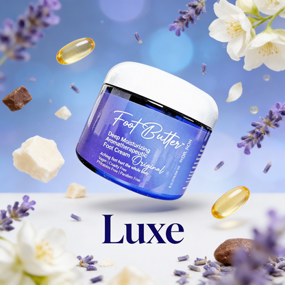 Lavender & Jasmine Foot Butter – Deep Moisturizing Foot Cream for Dry, Tired Feet - Renee Lane Company