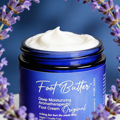 Lavender & Jasmine Foot Butter – Deep Moisturizing Foot Cream for Dry, Tired Feet - Renee Lane Company