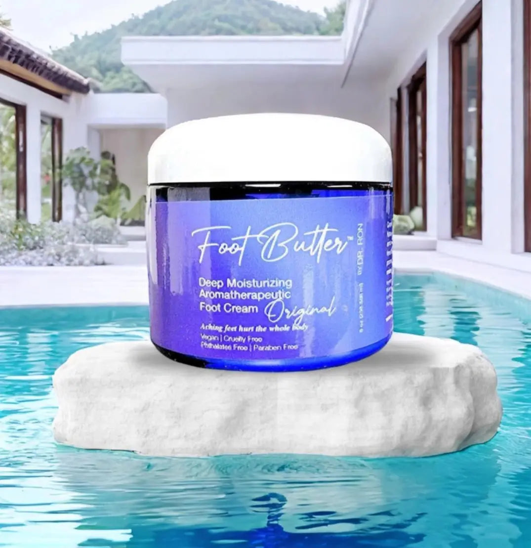 Lavender & Jasmine Foot Butter – Deep Moisturizing Foot Cream for Dry, Tired Feet - Renee Lane Company