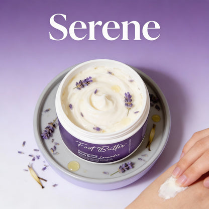 Lavender Moisturizing Body Butter – Deep Hydration for Dry Skin & Tired Feet - Renee Lane Company