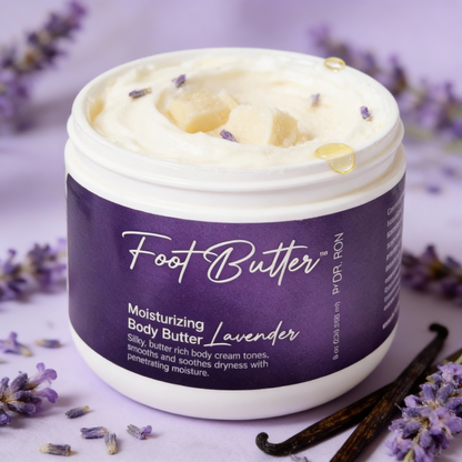Lavender Moisturizing Body Butter – Deep Hydration for Dry Skin & Tired Feet - Renee Lane Company