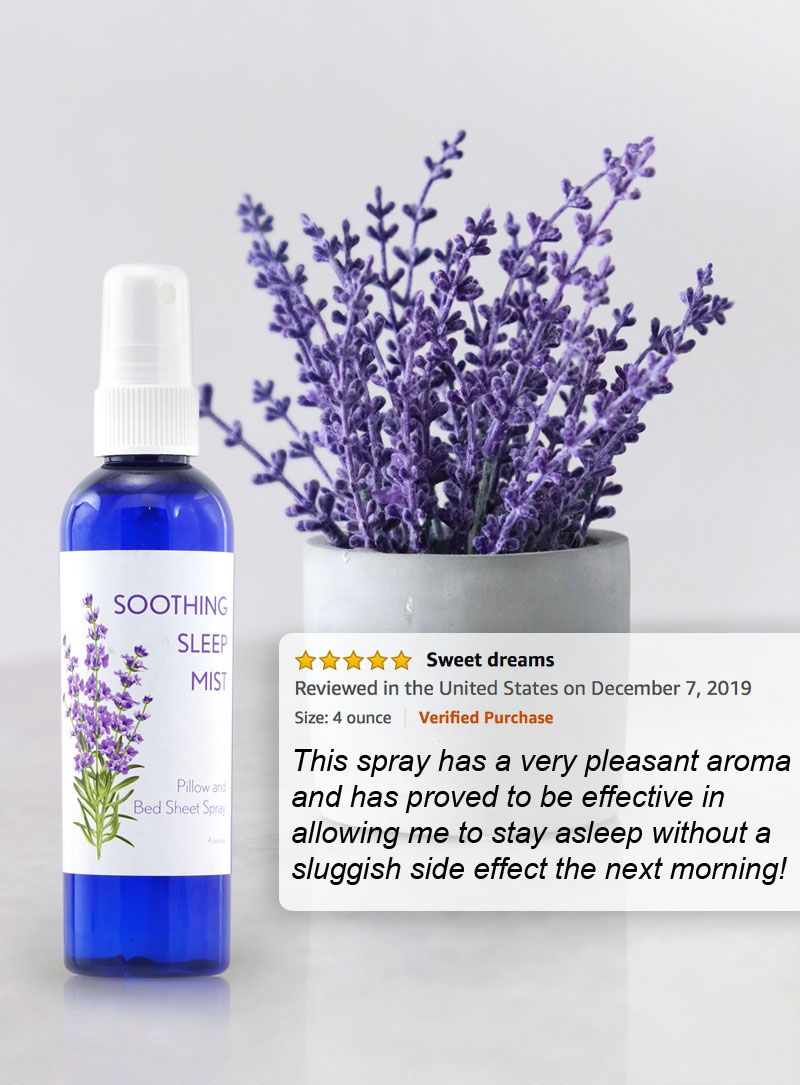 Lavender Pillow Spray for Sleep. Pillow Mist Lavender Spray for Sleep. Multiple Scent Options. 8 Ounce. - Renee Lane Company