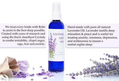 Lavender Pillow Spray for Sleep. Pillow Mist Lavender Spray for Sleep. Multiple Scent Options. 8 Ounce. - Renee Lane Company