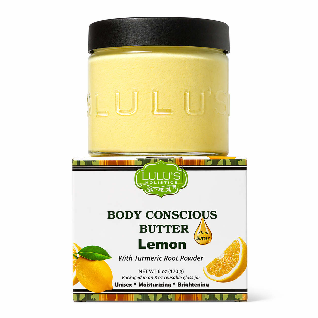 Lemon Turmeric Whipped Body Butter – Uneven Looking Skin - Renee Lane Company