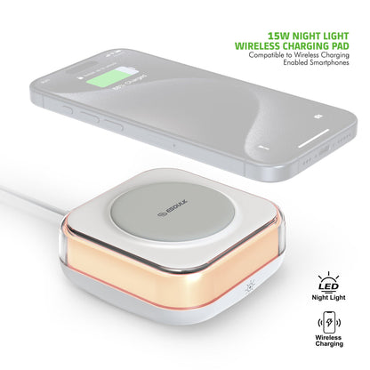 Light + Power + Sleep Wireless Charger - Renee Lane Company