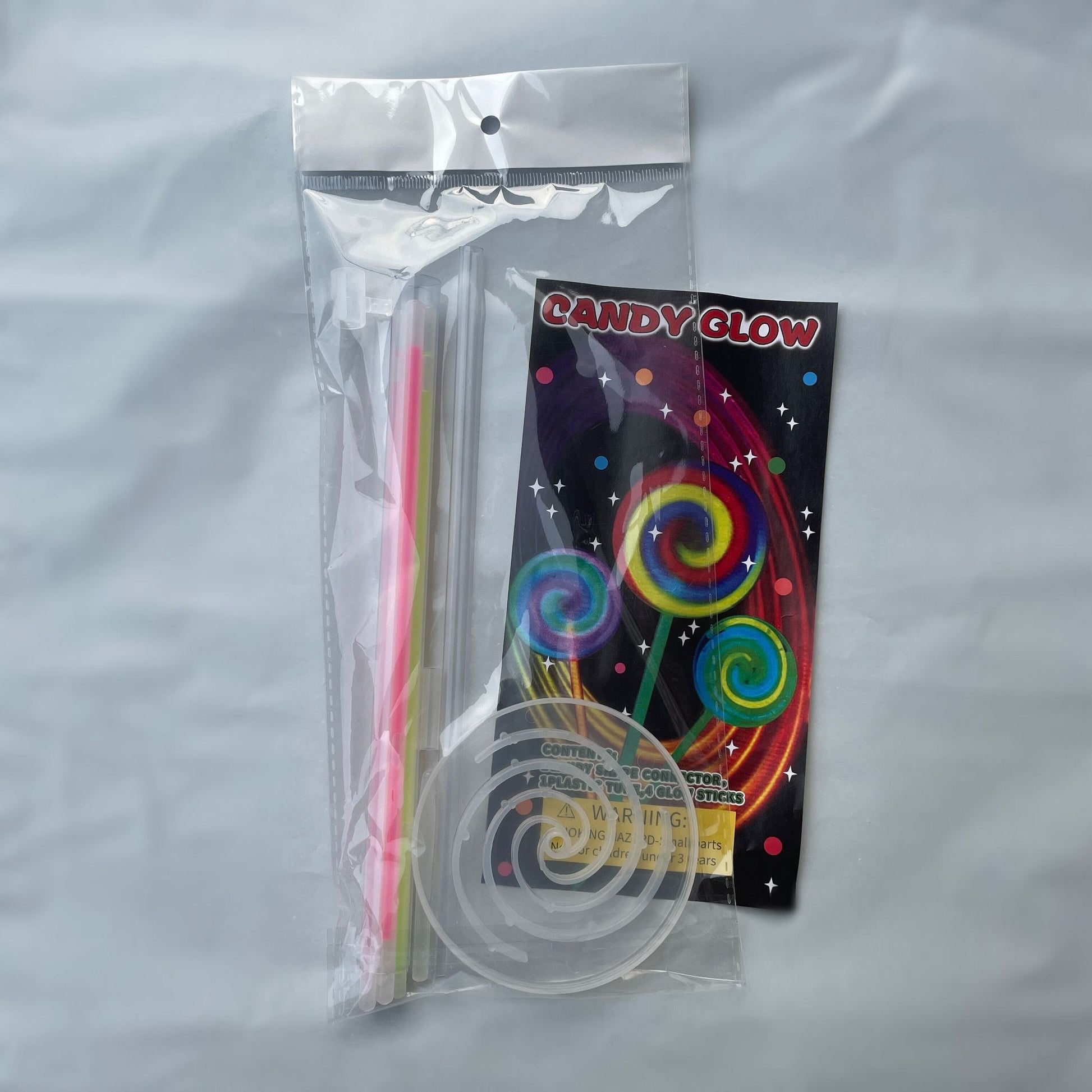 Light Up Spinning Lollipop Wand, Lollipop Glow Sticks, Princess Fairy Wand Spinner, Halloween Party Favor, Birthday Gift, Dress Decoration - Renee Lane Company