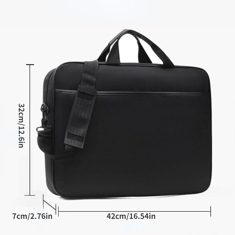 Lightweight Business Briefcase Laptop Bag With Shoulder Strap - Renee Lane Company