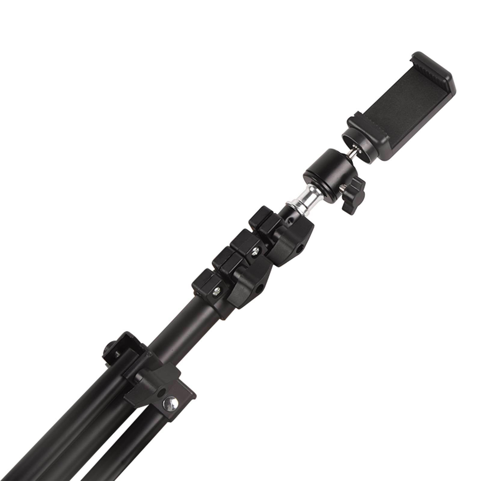 Lightweight Phone Tripod Stand Extendable 78in Aluminum Stand Wireless Remote - Renee Lane Company