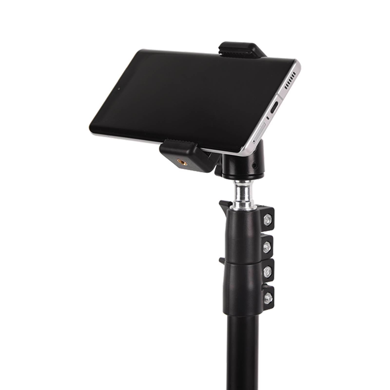 Lightweight Phone Tripod Stand Extendable 78in Aluminum Stand Wireless Remote - Renee Lane Company