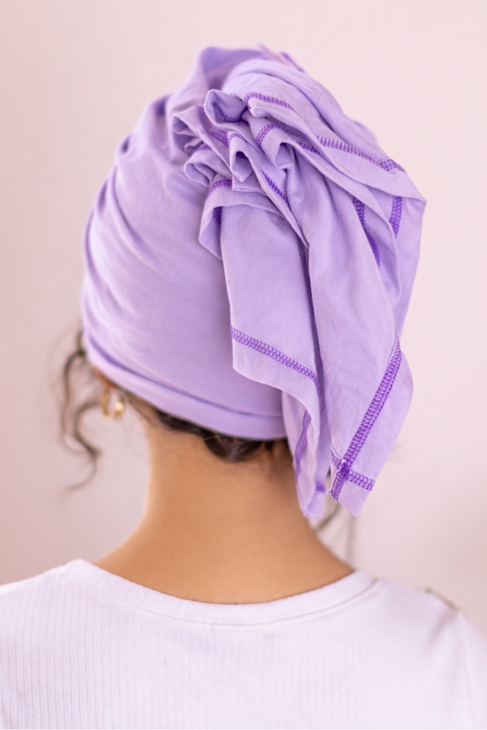 Lilac Tee-Owel - Renee Lane Company