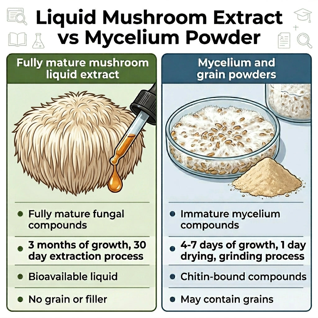 Lion's Mane Mushroom Dual Extract - Renee Lane Company