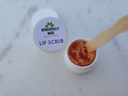 Lip Scrub | Organic All Natural Lip Scrub Treatment | Smooth Lips | Lip Oil | Remove Dead Skin from Lips - Renee Lane Company