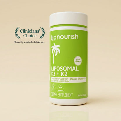 Liposomal Vitamin D3 5000IU K2 MK7 100 mcg - Renee Lane Company