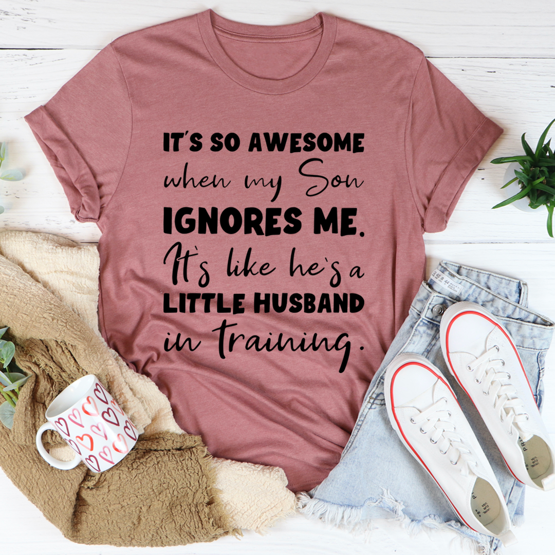 Little Husband In Training T-Shirt - Renee Lane Company