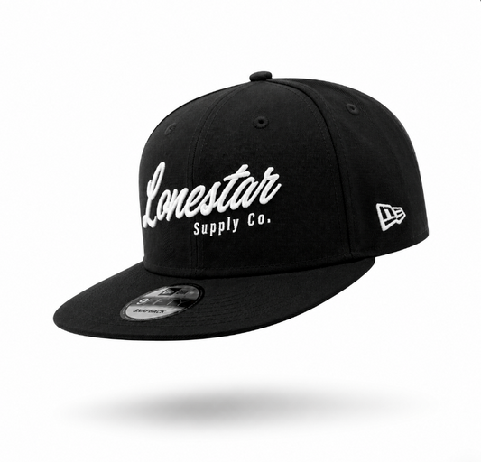 Lonestar Supply Co Black New Era Hat - Renee Lane Company