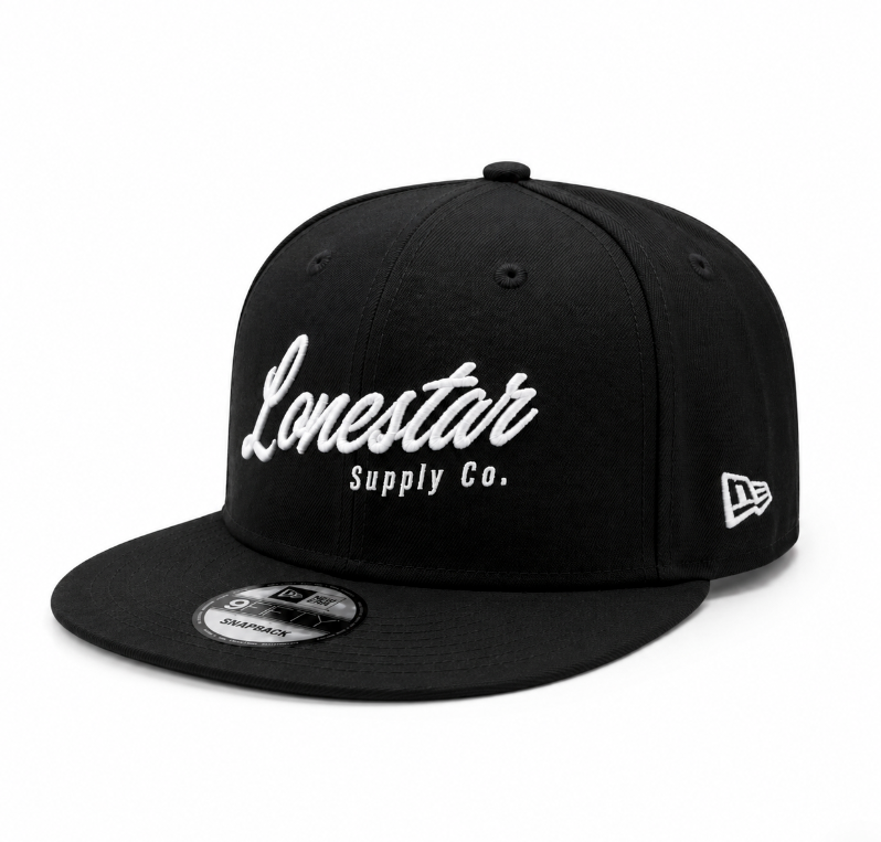 Lonestar Supply Co Black New Era Hat - Renee Lane Company