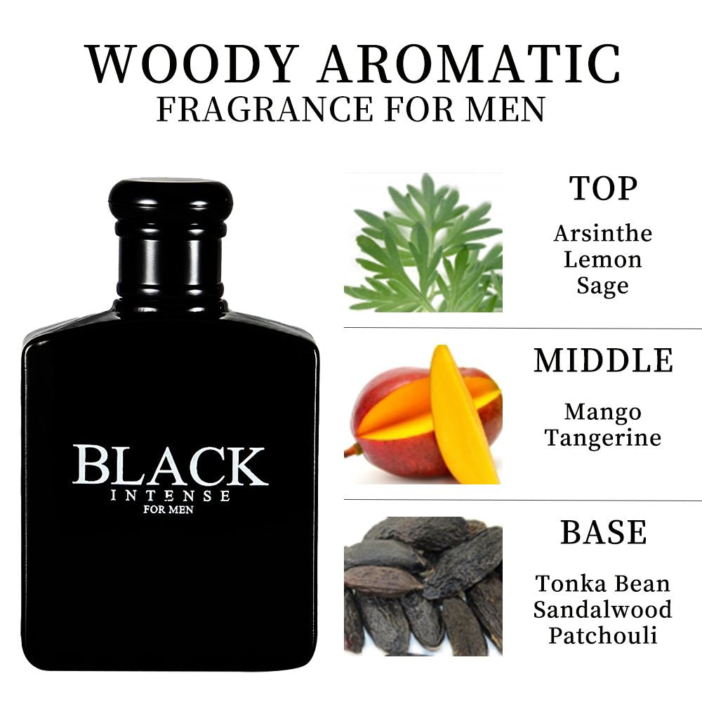 [Long-Lasting Eau De Toilette] Long-Lasting 3.4fl.oz Men's Eau De Toilette Spray - Sage,Absinthe,Lemon Flavor Perfume -Perfect for Dating,Daily Life,Parties,Gift Giving,Valentine's Day And Other - Renee Lane Company