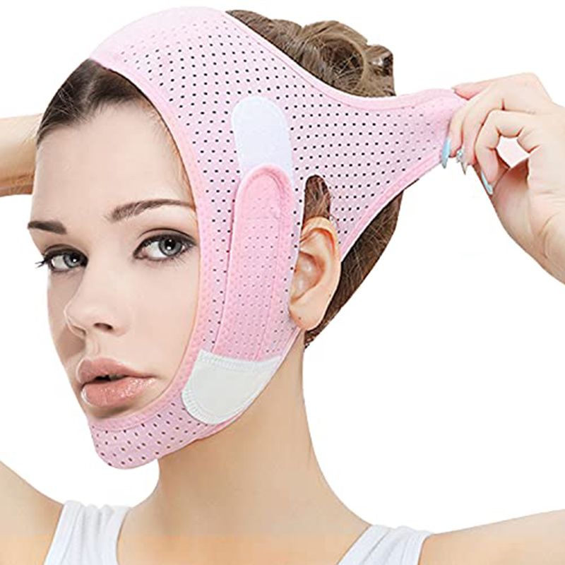 Look Younger Instantly: Double Chin Reducer Facial Lifting Strap for Men & Women - Renee Lane Company