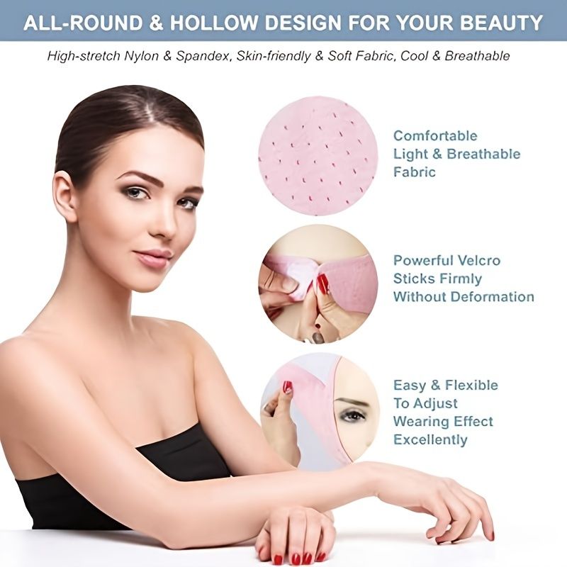 Look Younger Instantly: Double Chin Reducer Facial Lifting Strap for Men & Women - Renee Lane Company
