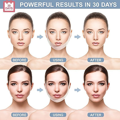Look Younger Instantly: Double Chin Reducer Facial Lifting Strap for Men & Women - Renee Lane Company