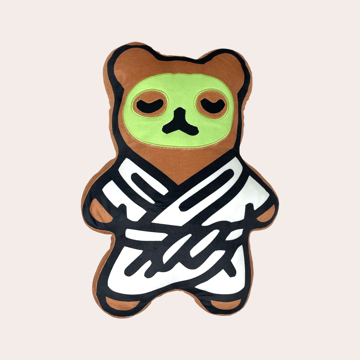 Lounging Spa Bear Plushie | Lucky Owl - Renee Lane Company