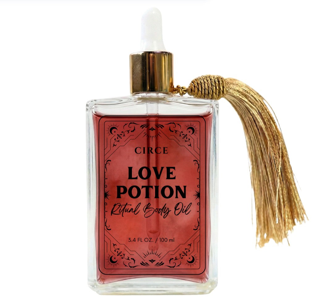 Love Potion Ritual Body Oil — Attraction & Self-Love Oil with Garnet - Renee Lane Company