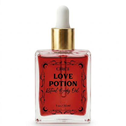 Love Potion Ritual Body Oil — Attraction & Self-Love Oil with Garnet - Renee Lane Company