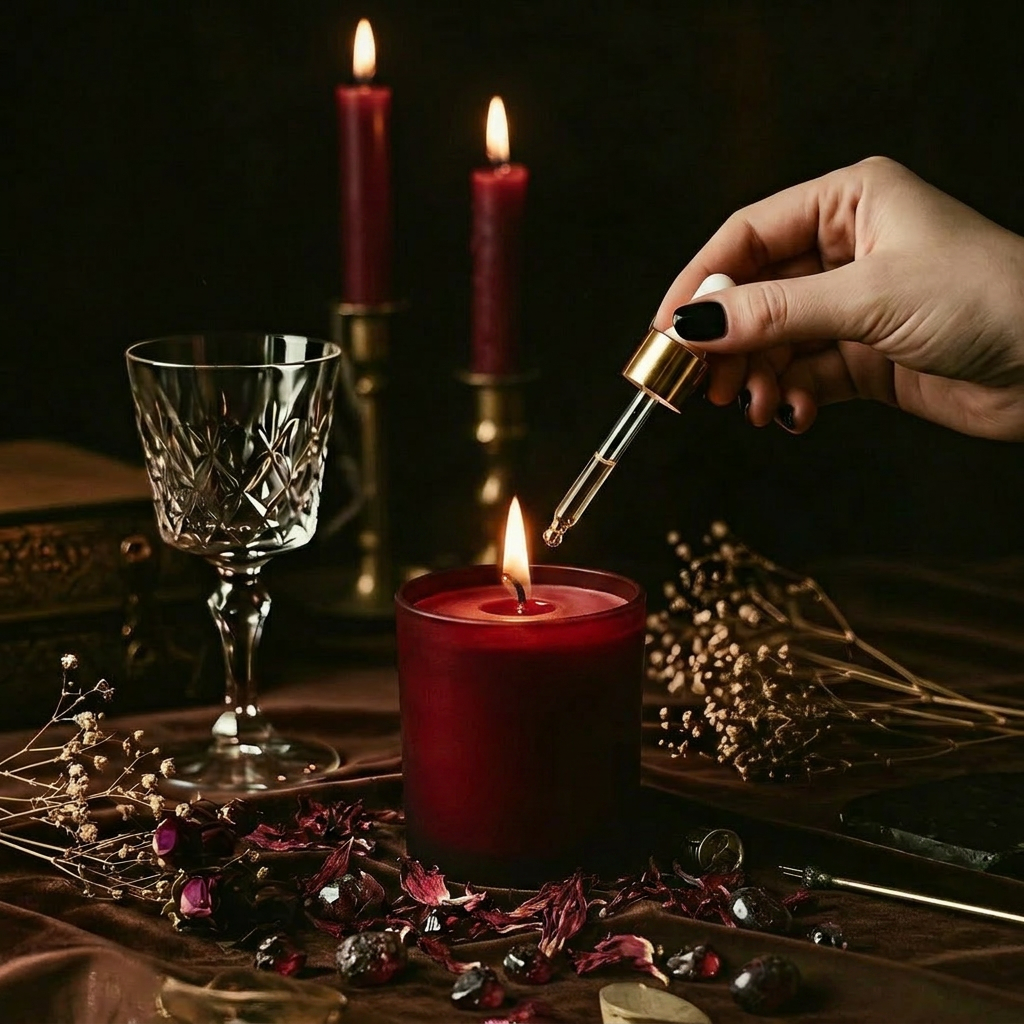 Love Potion Ritual Body Oil — Attraction & Self-Love Oil with Garnet - Renee Lane Company