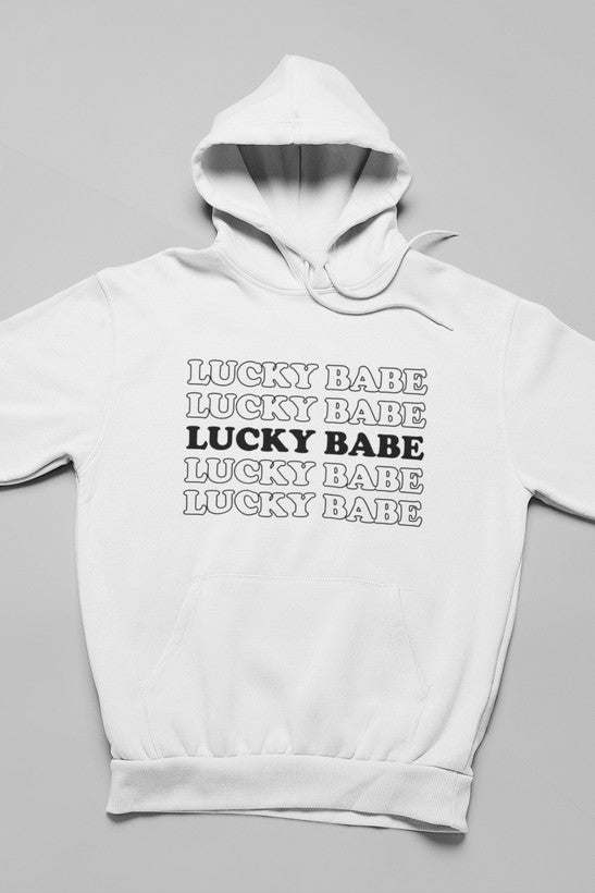 Lucky Babe Hoodie - Renee Lane Company