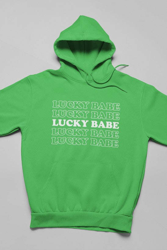 Lucky Babe Hoodie - Renee Lane Company