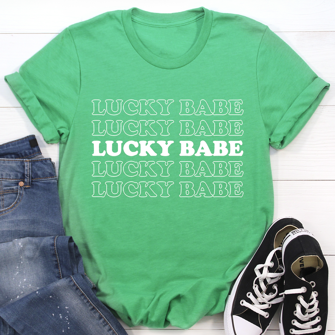 Lucky Babe T-Shirt - Renee Lane Company