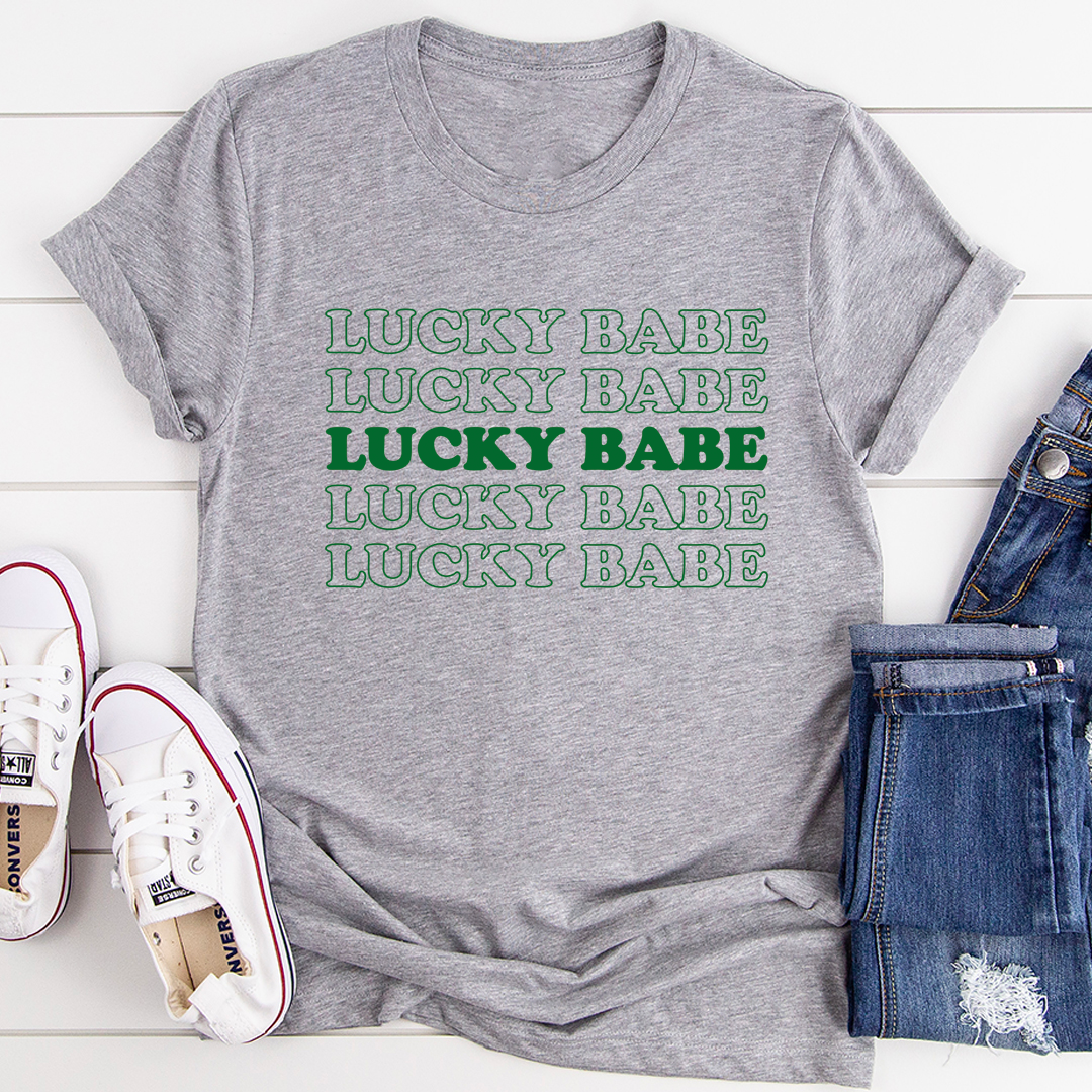 Lucky Babe T-Shirt - Renee Lane Company