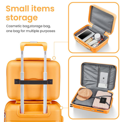 Luggage Sets 4 Piece(14/20/24/28) PP Lightweight & Durable Expandable suitcase - Renee Lane Company