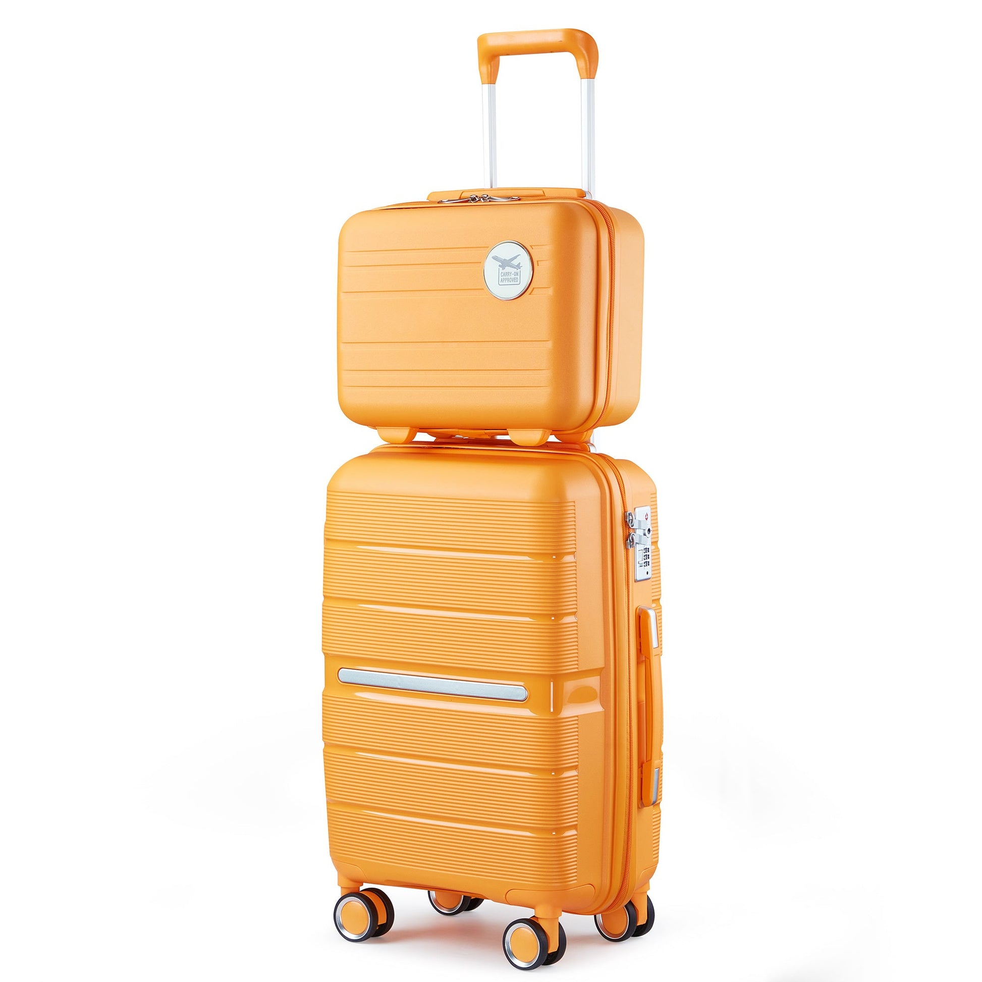 Luggage Sets 4 Piece(14/20/24/28) PP Lightweight & Durable Expandable suitcase - Renee Lane Company