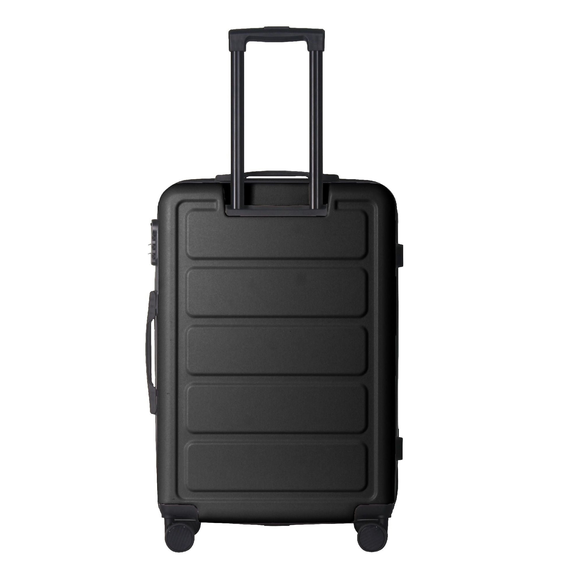 Luggage Sets ABS Hardshell 3pcs Luggage, Lightweight Durable Suitcase sets Spinner Wheels Suitcase 20''24''28'' (BLACK) - Renee Lane Company