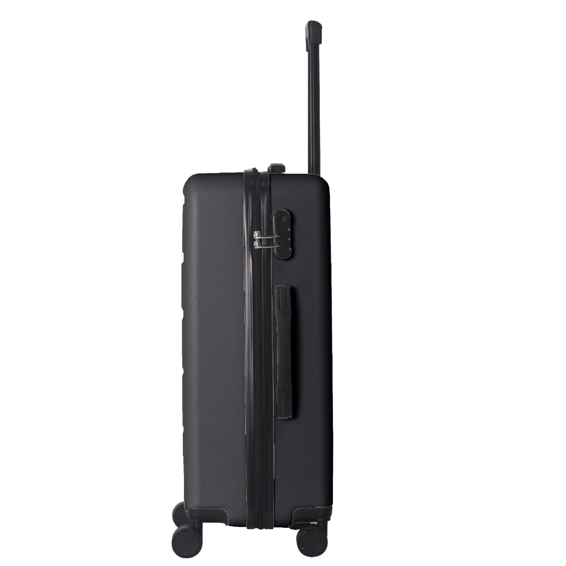 Luggage Sets ABS Hardshell 3pcs Luggage, Lightweight Durable Suitcase sets Spinner Wheels Suitcase 20''24''28'' (BLACK) - Renee Lane Company